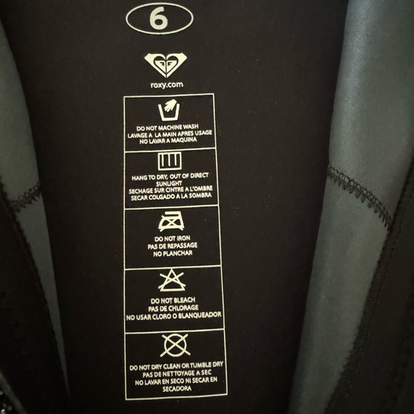 Roxy Wetsuit size 6 - 3/2mm Syncro GBS Back Zip Fullsuit - Picture 2 of 6